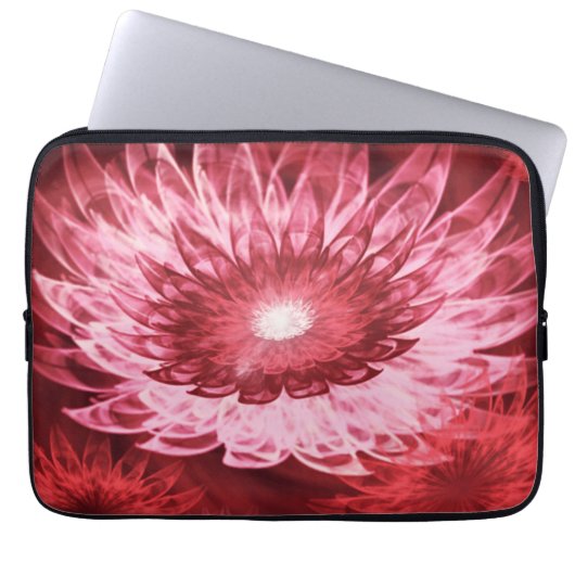 Sac électronique Imaginaire Fleurs rouge (Devant)