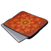 Sac électronique Mandala Sunlight Orange Motif (Devant bas)