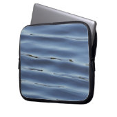 Sac électronique Motif d'eau bleue (devant gauche)