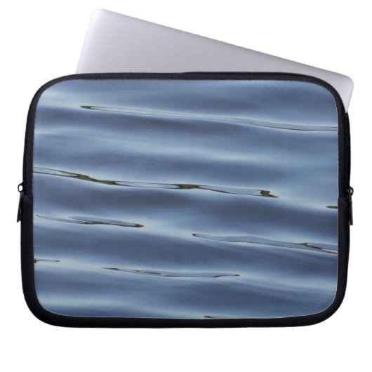 Sac électronique Motif d'eau bleue (Devant)