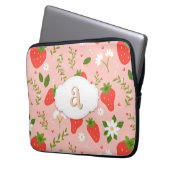 Sac électronique Motif mignonne fraise (devant gauche)
