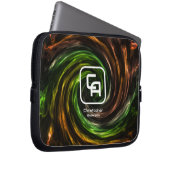 Sac électronique multicouleurs fumées torsadées (Devant droit)