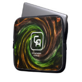 Sac électronique multicouleurs fumées torsadées (devant gauche)