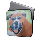 Sac électronique pour chien Boxer (devant gauche)