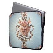 Sac électronique Rose baroque (devant gauche)