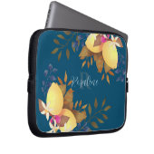 Sac électronique turquoise chic citron (Devant droit)