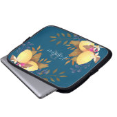 Sac électronique turquoise chic citron (Devant bas)
