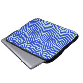 Sac électronique, Un chavron classique design bleu (Devant bas)