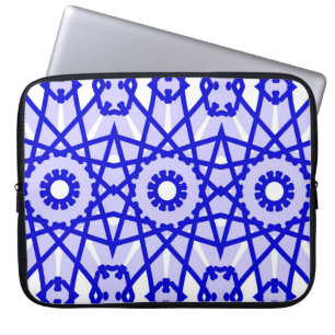 Sac électronique, Un motif bleu classique vibrant 