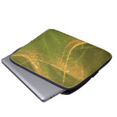 Sac électronique vert Jaune Asymétrique Fractale (Devant bas)