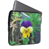 Sac électronique violet et jaune Pansy (Devant droit)