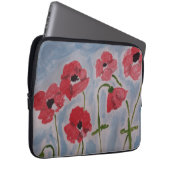 Sac électronique Wild Red Poppies (Devant droit)