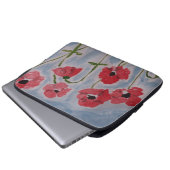 Sac électronique Wild Red Poppies (Devant bas)