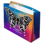 Sac élégant de papillon cadeau de Eksi (Dos Angle)