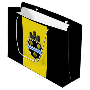 Sac en cadeau grand format avec le drapeau de Pitt