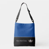 Sac en Couronne argenté style Miss America (Dos)