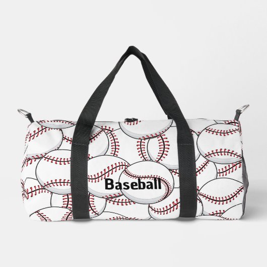 Sac en duffel Design Baseballs (Recto)