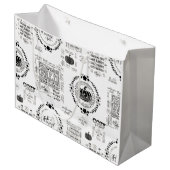 Sac en papier Automne Vibes (Devant Angle)