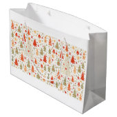 sac en papier de Noël (Dos Angle)