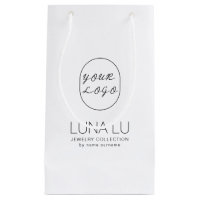 Sac en papier d'expédition minimaliste pour le log