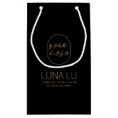 Sac en papier d'expédition minimaliste pour le log (Dos)