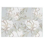 Sac en papier floral inspiré de la nature (Dos)