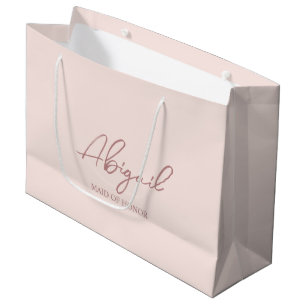Sac en papier personnalisé pour les noms des membr