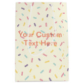 Sac en papier personnalisé, Sac en papier cadeau p (Devant)