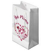 Sac en papier pour la Saint-Valentin (Devant Angle)