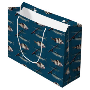 Sac en papier pour pêcheur d'eau salée