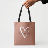 Sac en terre cuite personnalisé Chic Heart