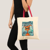 Sac en toile chat impertinent (Devant (produit))