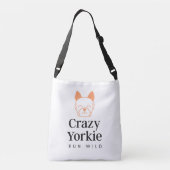 Sac en toile de qualité supérieure Yorkie (Dos)
