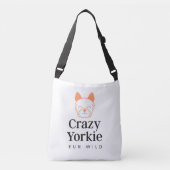 Sac en toile de qualité supérieure Yorkie (Devant)