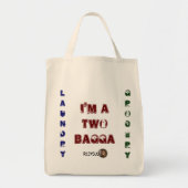 Sac en toile "Deux Bagga" (Devant)