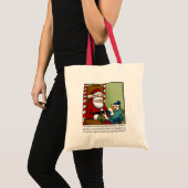 Sac en toile Humour de Noël "Spectickles" (Devant (produit))