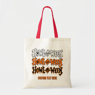 Sac en toile personnalisé pour Howl-O-Ween Hallowe