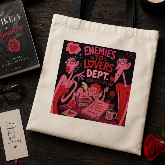 Sac En Tote Pour Lectrice De Romance Ennemis Amant