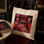 Sac En Tote Pour Lectrice De Romance Ennemis Amant