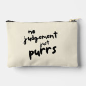 Sac en typographie noire 'Pas de jugement, juste d (Verso)