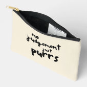 Sac en typographie noire 'Pas de jugement, juste d (Ouvrir)