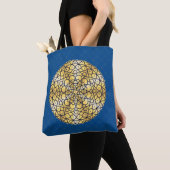 Sac entièrement imprimé céleste soleil (De près)