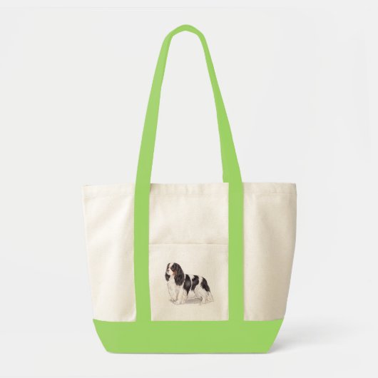Sac : Épagneul de roi Charles cavalier tricolore (Devant)