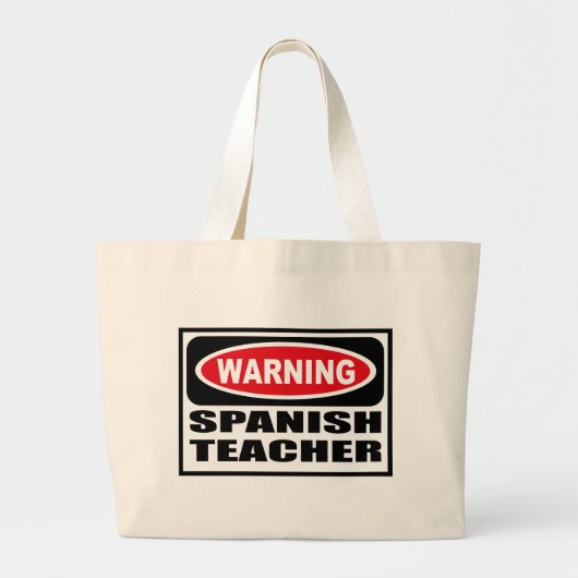 Sac ESPAGNOL d'avertissement de PROFESSEUR (Devant)