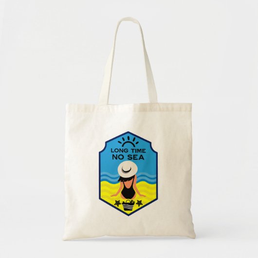 Sac essentiel de plage d'été Tote (Devant)