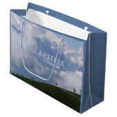 Sac fait sur commande de cadeau d'Alpes (Devant Angle)