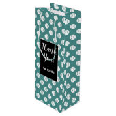 Sac fait sur commande de cadeau de bouteille de (Devant Angle)