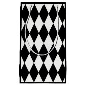 Sac fait sur commande de cadeau de diamant noir de (Devant)