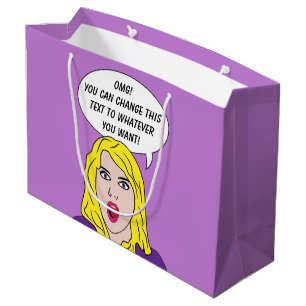 Sac fait sur commande de cadeau de RÉTRO FEMME