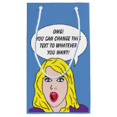 Sac fait sur commande de cadeau de RÉTRO FEMME (Dos)